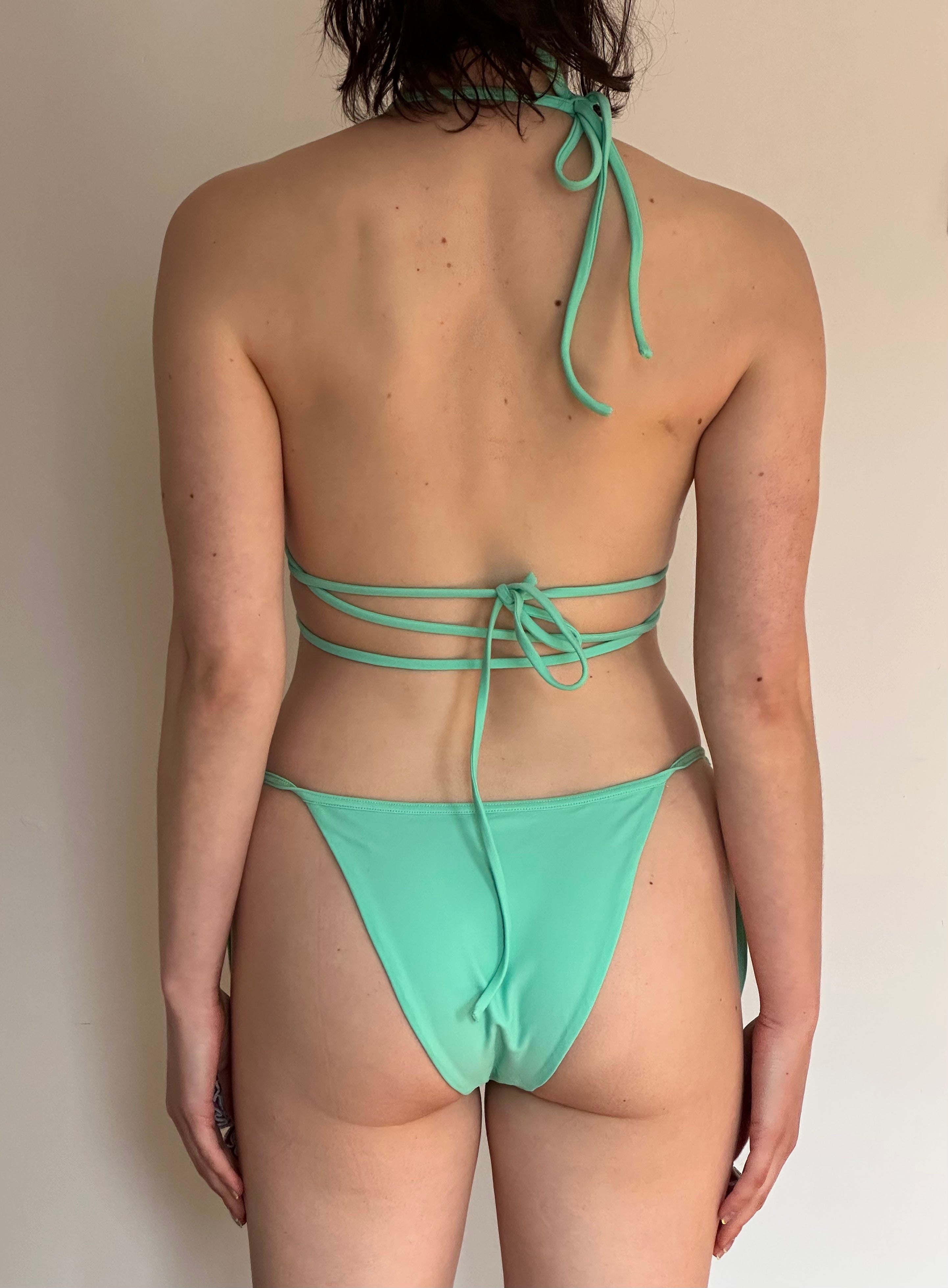 Petal bikini reversible bottom