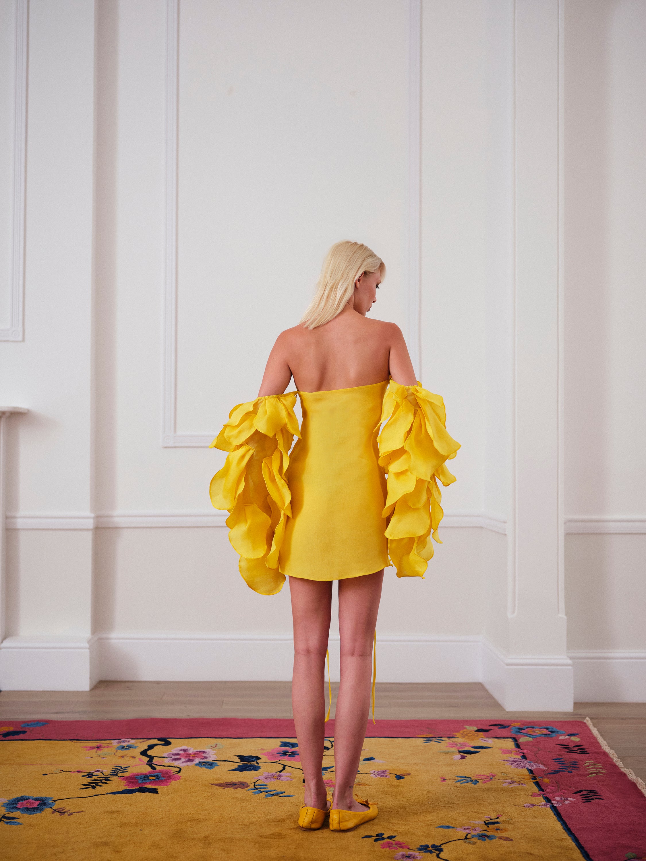 SUNFLOWER PETAL DRESS