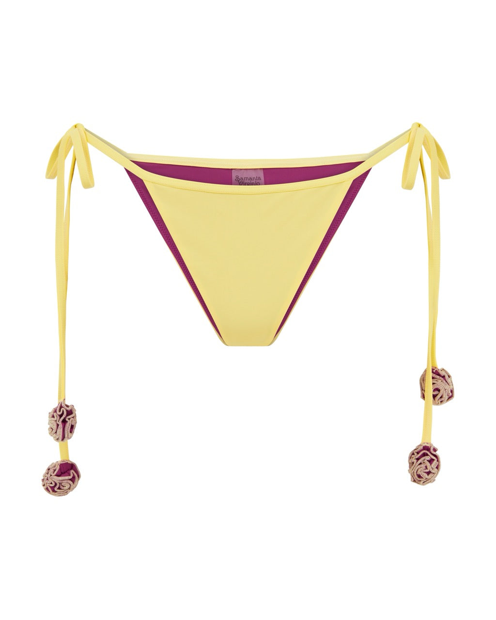 Petal bikini reversible bottom