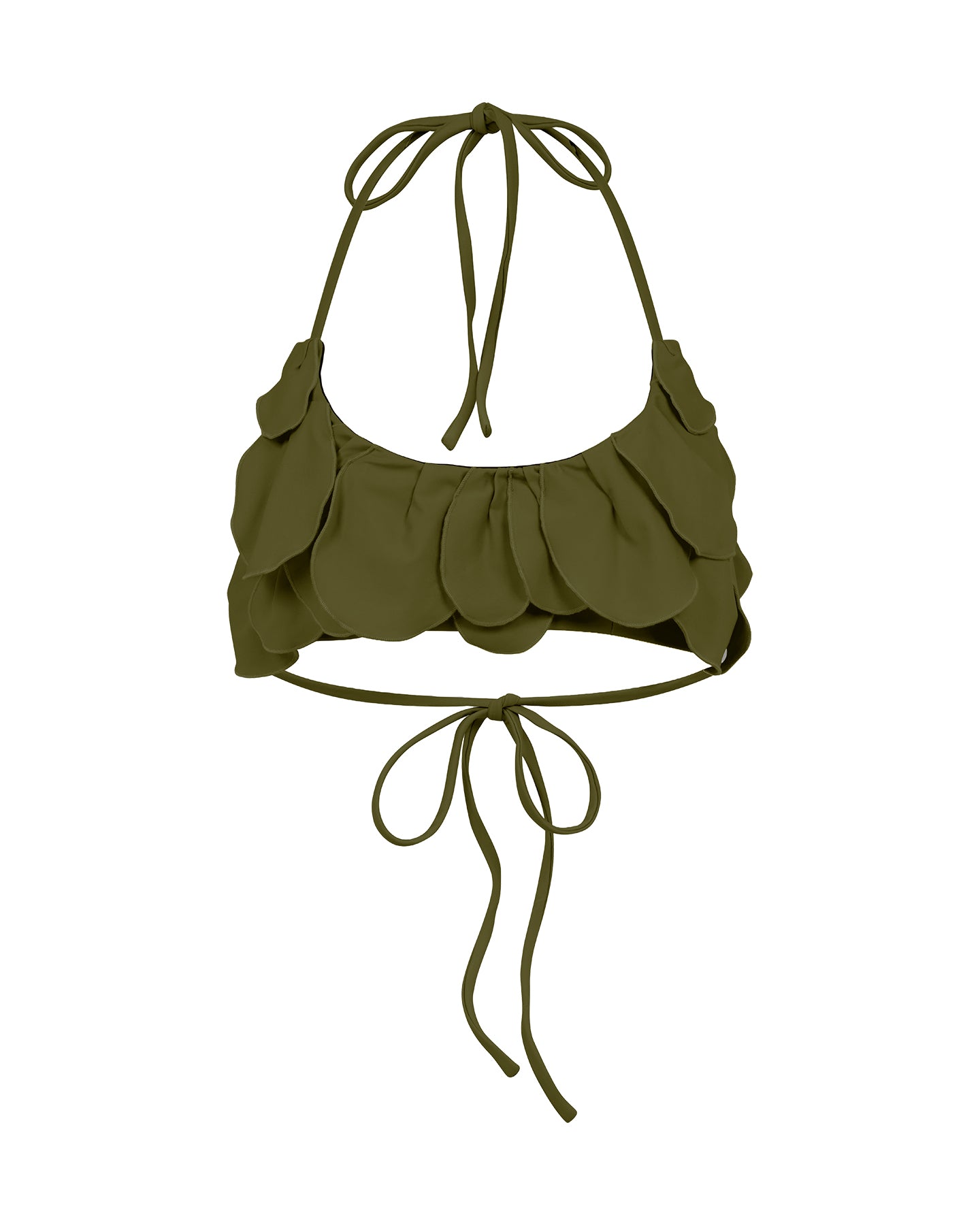 Petal Bandeau Bikini Top