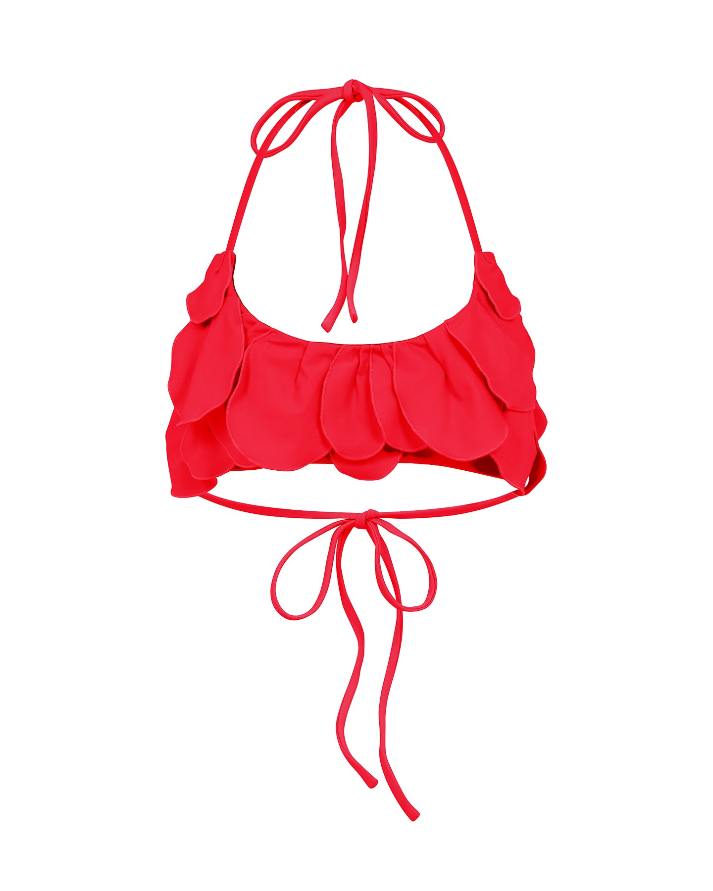 Petal Bandeau Bikini Top